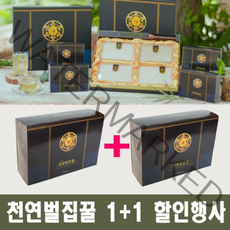국내산 천연벌집꿀 자연꿀 밀랍꿀 허니뱅크 300g x 2개 행사상품