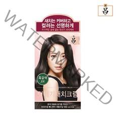 려 우아채 멋내기 새치크림 흑갈색(3N)/무배, 3개