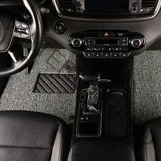 만도 엣지 와이드 볼륨쿠션 코일카매트 확장형, 그레이, BMW X5 [4세대] 2018.6~