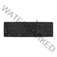 아이락스 IRK07W 저소음 팬터그래프 키보드, 블랙