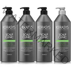 케라시스 두피 클리닉 오리지널 샴푸 750ml x 3p + 린스 750ml x 1p, 1세트