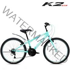 K2BIKE MTB자전거 메커드24GS 24인치 21단 조립별도, 메커드24GS(레이브) 민트 조립+사은품C