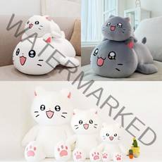 KC인증 냐한 남자 고양이 춘배 영철 인형 27 35 45cm 초 대형 캐릭터 곰 돌이 동물 인형, 춘배 27cm
