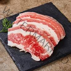친절정육점 수입 소고기 (소등심 부채살 살치살 토시살 안창살 소갈비살 우삼겹), 1개, 우삼겹500g
