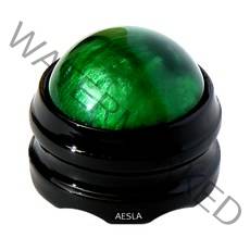 애슬라 360도 롤링 마사지볼, 그린, 1개