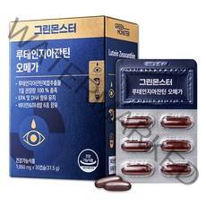 그린몬스터 루테인지아잔틴오메가, 30캡슐, 1개