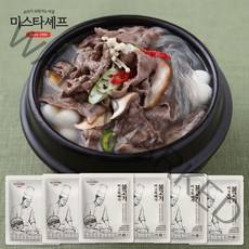 미스타셰프 버섯뚝배기불고기 400g 6팩