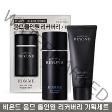 비욘드 옴므 올인원 리커버리 기획세트/폼100ml 증정, 비욘드 옴므 올인원 리커버리 기획