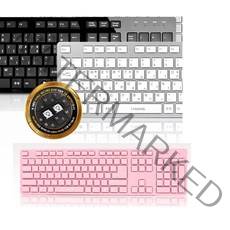 키스킨증정 아이락스 irk01w 펜타그래프 키보드 저소음, 핑크