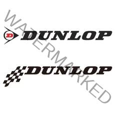 DUNLOP 던롭 타이어 차량용 데칼 튜닝 스티커, 1개, 선택-1블랙(소)