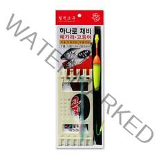 월척조구 하나로채비 조립낚시 민장대 채비 세트 고등어 메가리, 하나로채비(0.5호)