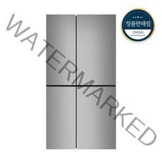LG전자 디오스 매직스페이스 양문형 냉장고 방문설치, 메탈, S834S32V