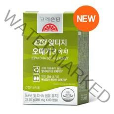 고려은단 퓨어 rTG 알티지 오메가3 EASY 이지 (401mg x 60캡슐) [30일분], 60캡슐 X 1개(1개월분)