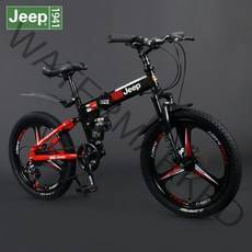 지프 JEEP 20인치 2218 접이식 산악 팻바이크 미니벨로 자전거 폴딩 출퇴근 클래식, 22인치, H