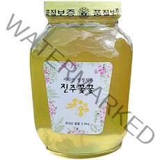 지리산 청정지역 진주꽃꿀 아카시아, 2.4kg, 1개