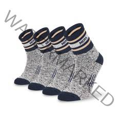 네파 여성용 양말 스탠스 중목 4p, NAVY
