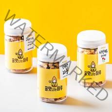 [꿀맛나는하루] 결혼답례품 웨딩 퇴사 시보해제 첫돌 백일 장례 조문 조의 부의 감사 답례 믹스넛 견과류 선물 세트, 허니고구마칩 + 메세지태그