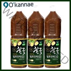 옻가네 참옻발효진액100 기타건강즙], 3병, 1500ml