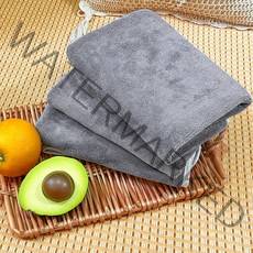 FASEN 호텔수건 프리미엄극세사 타올 진회색 128g, 5