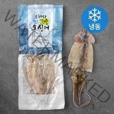 오바다 국내산 마른오징어 5미 (냉동), 300g, 1개