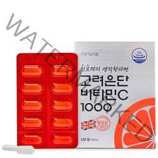 마더네스트 [고려은단] 비타민C 1000 영국산 120정 (4개월분), 선택완료, 단품없음