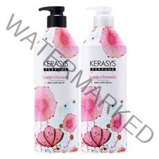 케라시스 러블리 앤 로맨틱 퍼퓸 샴푸 600ml + 린스 600ml 세트, 1세트