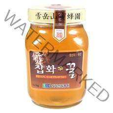 설악산밀봉원 꽃꿀 100% 잡화꿀, 1.2kg, 1개