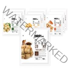 허닭 한입 닭가슴살 큐브 5종 100g 10팩, 01한입 닭가슴살 큐브 5종 혼합10팩