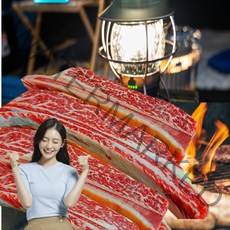고급 초이스 등급 우대갈비 1kg 2kg 구이용 캠핑 꽃갈비살 미국산 1팩 수입 소갈비 소갈비대 통우대갈비 도매 캠핑용 고기 에어프라이어, 캠핑용 롱컷팅 2kg