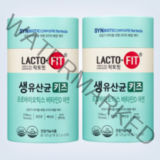 락토핏 키즈 생유산균 어린이 프로바이오틱스 비타민D 2000mg x 60포 4개월, 락토핏 키즈 생유산균 프로바이오틱스 2박스