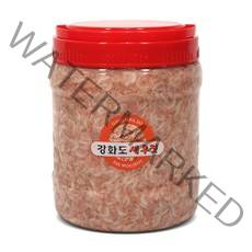 [국산100%.MSG무첨가]강화도 특새우젓 (최상급햇추젓) 1통. 2kg~2.2kg, 2kg x 1