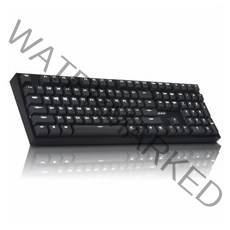 COX CK108 블랙/다크그레이 게이트론 LED 게이밍 기계식키보드, 저소음갈축