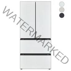 [색상선택형] LG전자 디오스 오브제컬렉션 김치톡톡 김치냉장고 메탈 491L Z492AAA132, 화이트, Z492MWW132S, 화이트 + 화이트 + 화이트