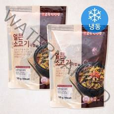 교동전선생 얼큰소고기국밥 2팩, 1000g, 1개