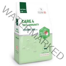 네츄럴랩 케어4 다이어트&면역 유기농 70% 기능성 건식사료, 소, 2.5kg, 1개