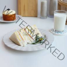 광주요 백합 원형접시 23, 연홍색