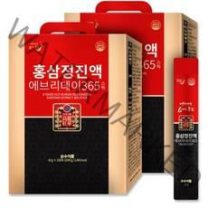 순수식품 6년근 홍삼 진액 에브리데이 365 200포(총 2박스) 홍삼정 홍삼스틱, 10g, 200개