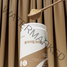 플라이밀 단백질 쉐이크 대용량 630g, 브라운1통(630g/14회분)