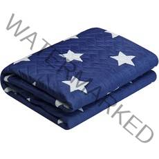 한일의료기 전기요, 블루앤화이트스타, 스몰 (67.5 x 180 cm)