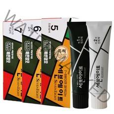 동성제약 세븐에이트 새치 염모제, 5호 진한밤색, 5개
