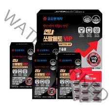 코오롱제약 쎈 쏘팔메토 1000mg 120캡슐 식약처인정 로르산 최대 함량, 1개
