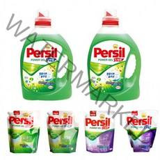 Persil 퍼실 파워젤 퍼실세제 액체세제 2.2L 리필1.5L, 퍼실 컴플리트솔루션 라벤더1.5L리필 드럼용2개