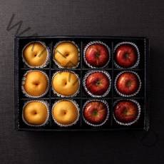 [정성애찬] 사과.배 혼합세트1호 4.8kg(사과6입 신고배6입), 상세 설명 참조