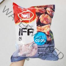 하림 닭다리살 (정육) 1kg x 1개, 아이스보냉백포장