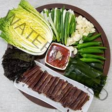 해탕 백종원 맛남의광장 구룡포 과메기 폭탄세일~당일발송, 450g내외, 1box, 과메기야채세트 15마리30쪽