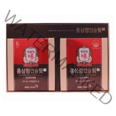 정관장홍삼정캡슐현500mg x 100캡슐x 2선물세트 쇼핑백, 200캡슐