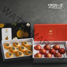 맛있는 자연맛남 명품 사과/배/사과+배 선물세트, 09.프리미엄 사과 배 혼합 선물세트 4kg