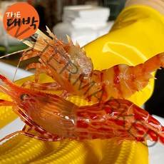 독도새우 활 꽃새우 닭새우 산소포장, 1box, 꽃새우 500g