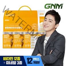 GNM자연의품격 종합비타민 미네랄 15 선물세트, 90정, 4개입