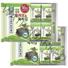 성경식품 지도표 도시락김, 4g, 32봉
